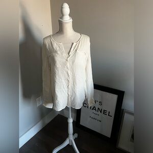 White Joie blouse